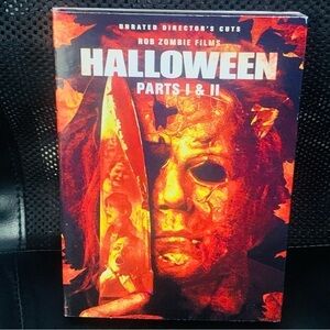 HALLOWEEN: Parts I & II DVD W/ Slipcover Rob Zombie Unrated Director’s Cut NEW